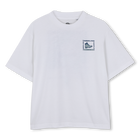 T-shirt met korte mouwen, WIT, hi-res