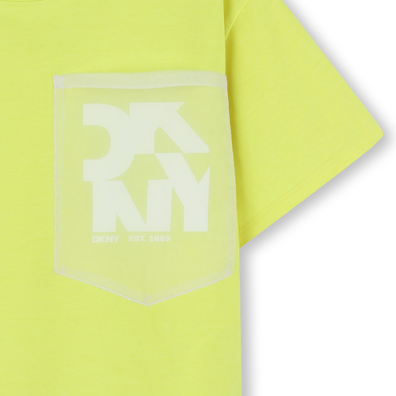 Ruim T-shirt korte mouwen DKNY 
                        MEISJE