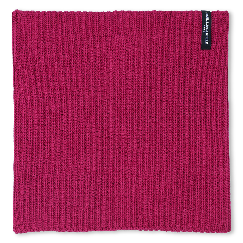 Hoed + nekwarmer set KARL LAGERFELD KIDS 
                        GIRL