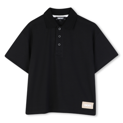 POLOSHIRT MET KORTE MOUWEN DKNY BOY