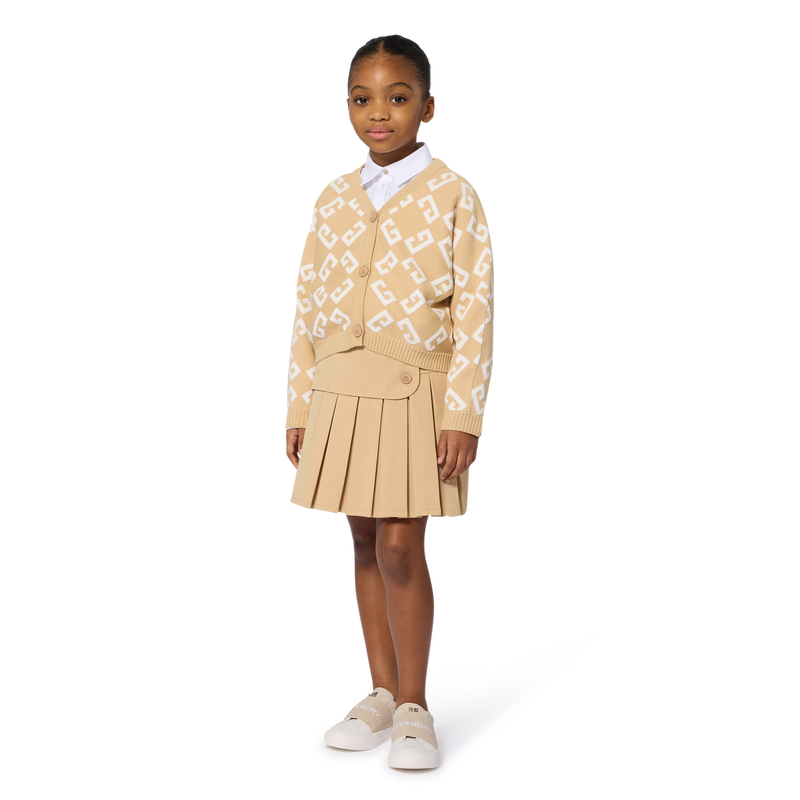 Katoenen jacquard overhemd GIVENCHY 
                        GIRL