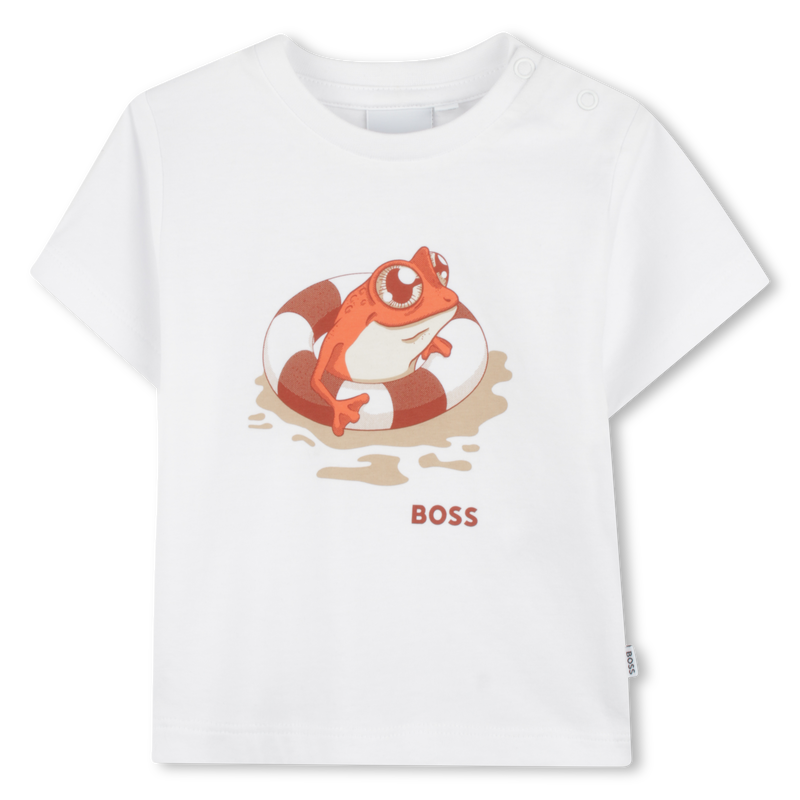 T-shirt met korte mouwen BOSS 
                        BOY