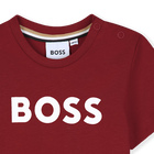 T-shirt met korte mouwen BOSS 
                    BOY