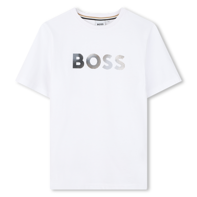 T-SHIRT MET KORTE MOUWEN BOSS BOY
