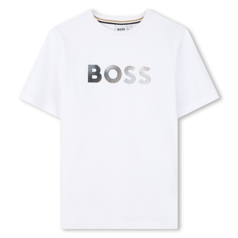 T-SHIRT MET KORTE MOUWEN BOSS 
                        BOY
