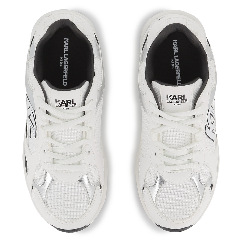 Sneakers met veters KARL LAGERFELD KIDS 
                        GIRL