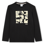 T-shirt met lange mouwen BOSS 
                    BOY