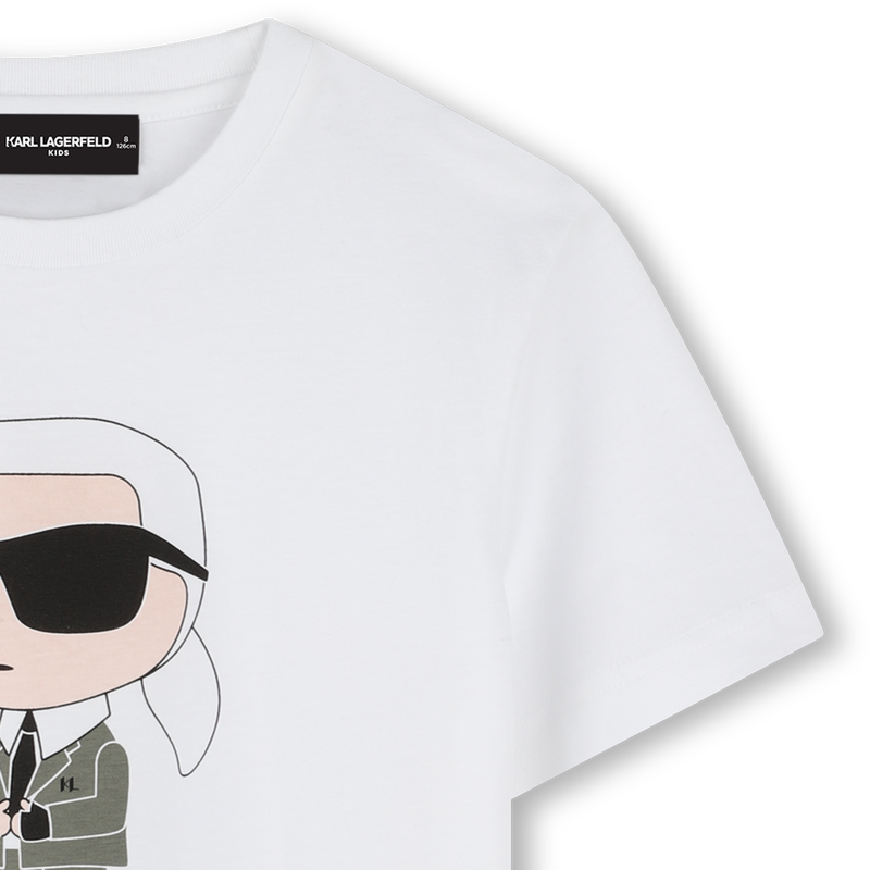 T-shirt met korte mouwen KARL LAGERFELD KIDS 
                        BOY