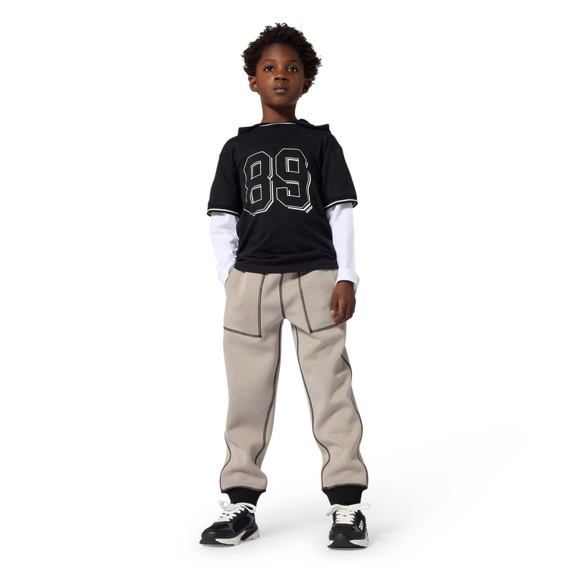 T-shirt met print DKNY 
                        BOY