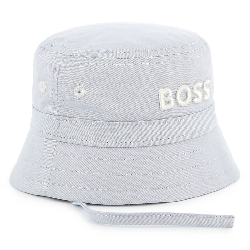 Katoenen hoedje met koordjes BOSS 
                        BOY