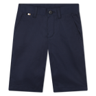 Gevoerde chino bermuda BOSS 
                    BOY