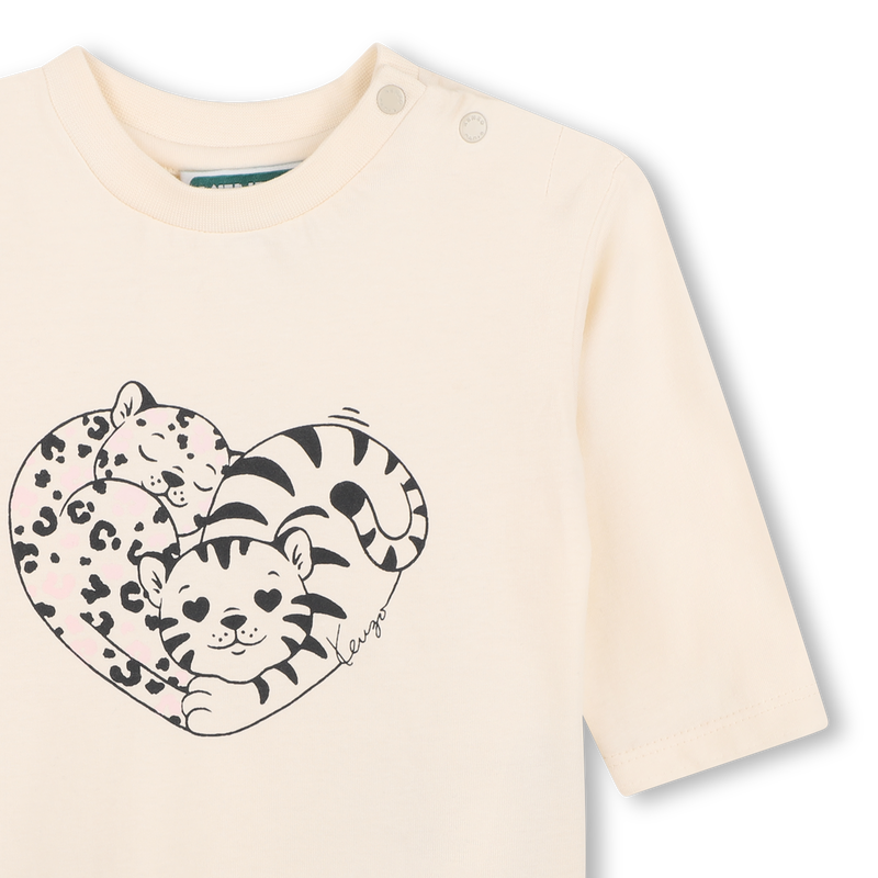 T-shirt met lange mouwen KENZO KIDS 
                        GIRL