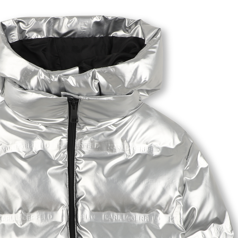 Hoofddoek met capuchon KARL LAGERFELD KIDS 
                        GIRL