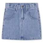 Spijkerrok met strass MARC JACOBS 
                    GIRL