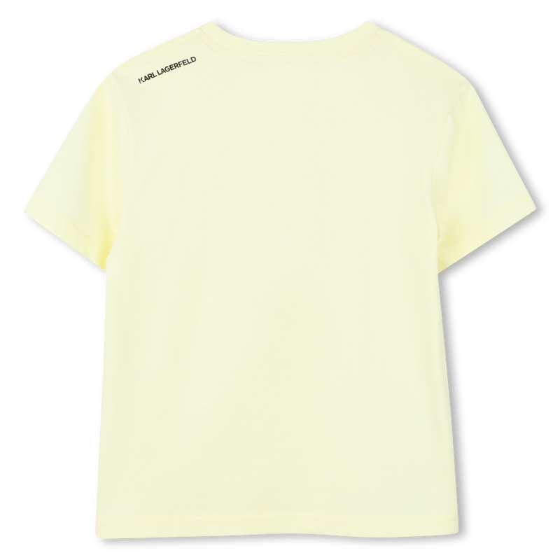 T-SHIRT MET KORTE MOUWEN KARL LAGERFELD KIDS 
                        BOY