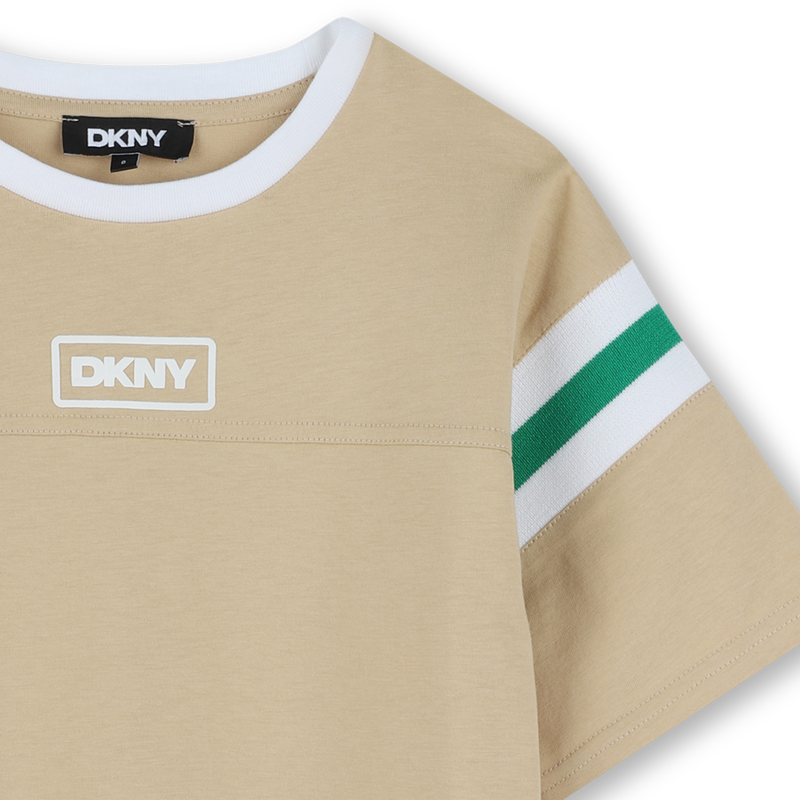 T-shirt met reli&euml;f-illustratie DKNY 
                        BOY