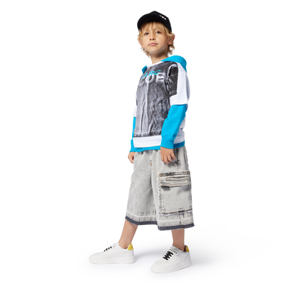 Lange spijkerbermuda MARC JACOBS BOY