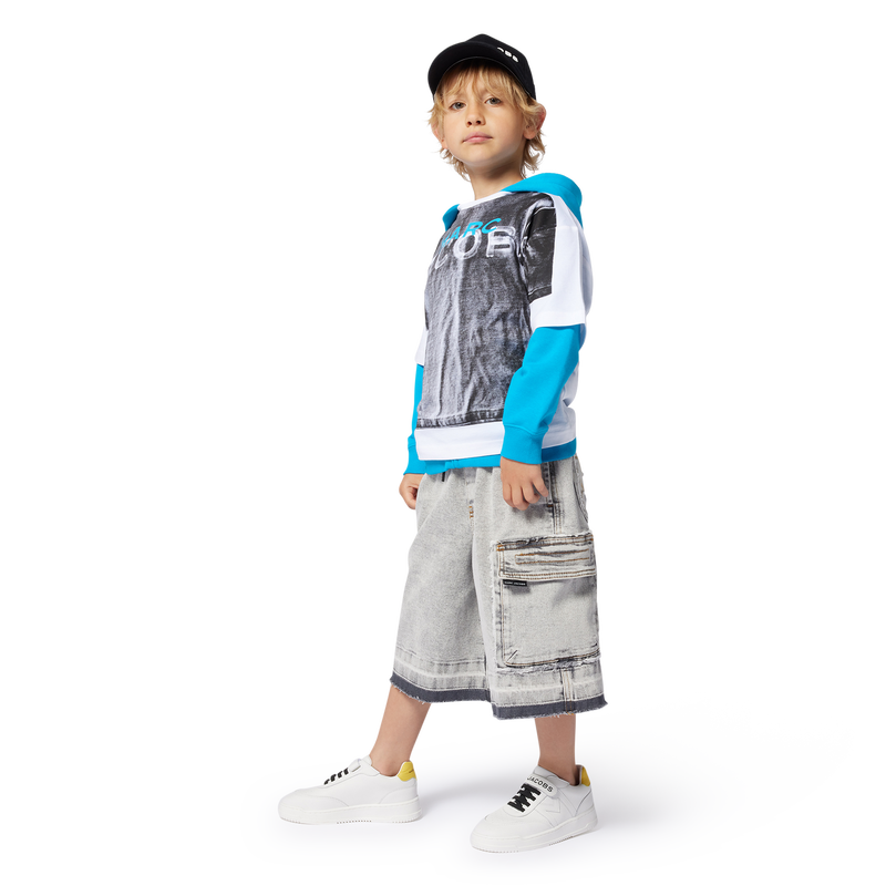 Lange spijkerbermuda MARC JACOBS 
                        BOY