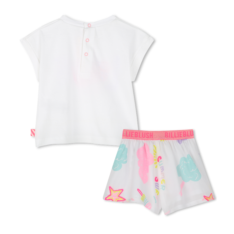 Ensemble T-shirt en short BILLIEBLUSH 
                        GIRL