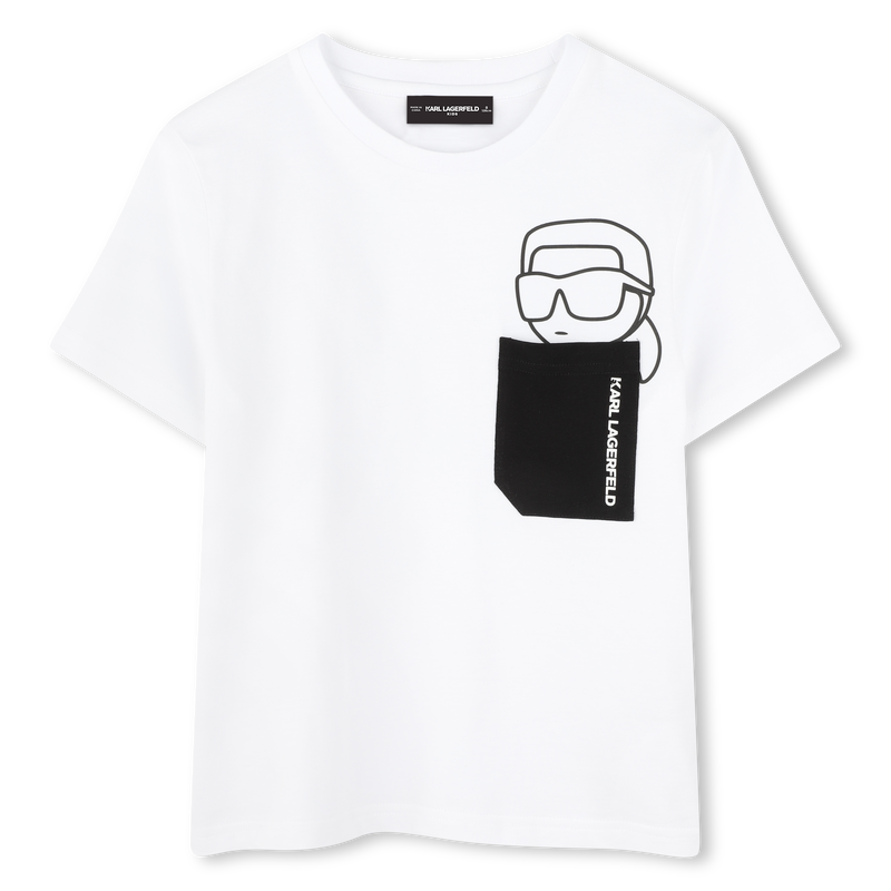 T-shirt met korte mouwen KARL LAGERFELD KIDS 
                        BOY