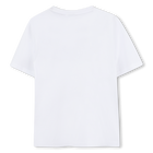 Katoenen T-shirt korte mouwen BOSS 
                    BOY