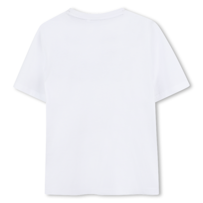 Katoenen T-shirt korte mouwen BOSS 
                        BOY