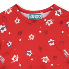 Jurk met lange mouwen KENZO KIDS 
                    GIRL