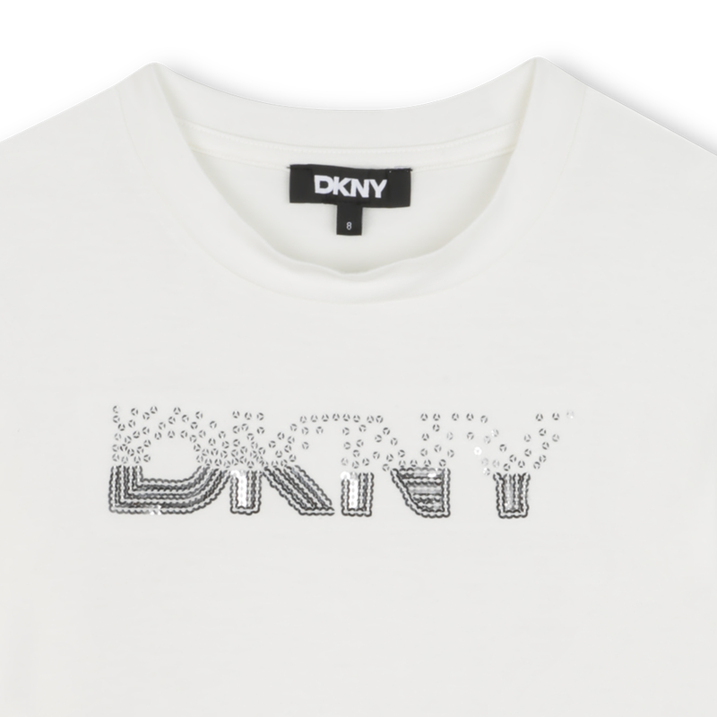 T-shirt met korte mouwen DKNY 
                        GIRL