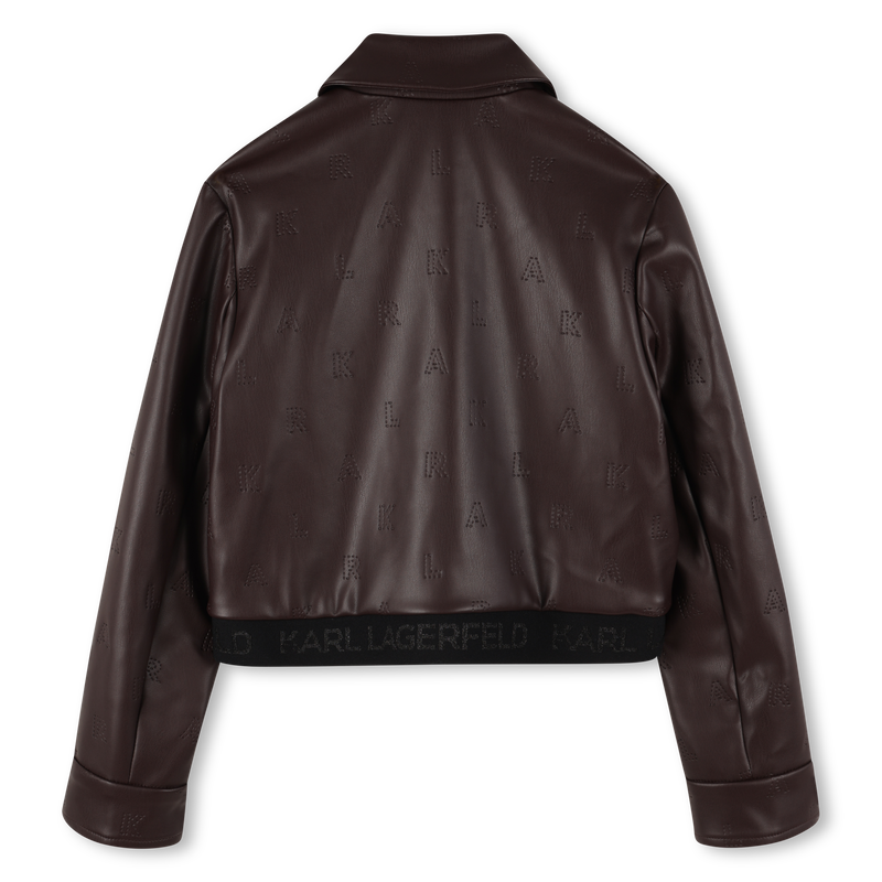 Jas met ritssluiting KARL LAGERFELD KIDS 
                        GIRL