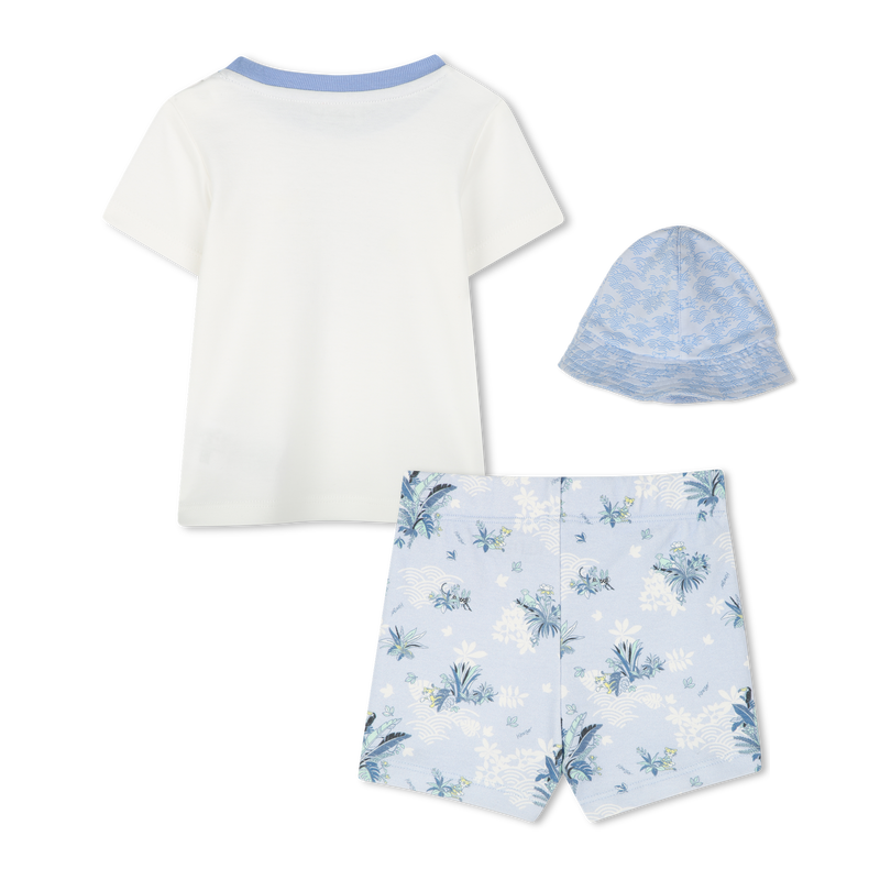 Set T-shirt, short en hoedje KENZO KIDS 
                        BOY