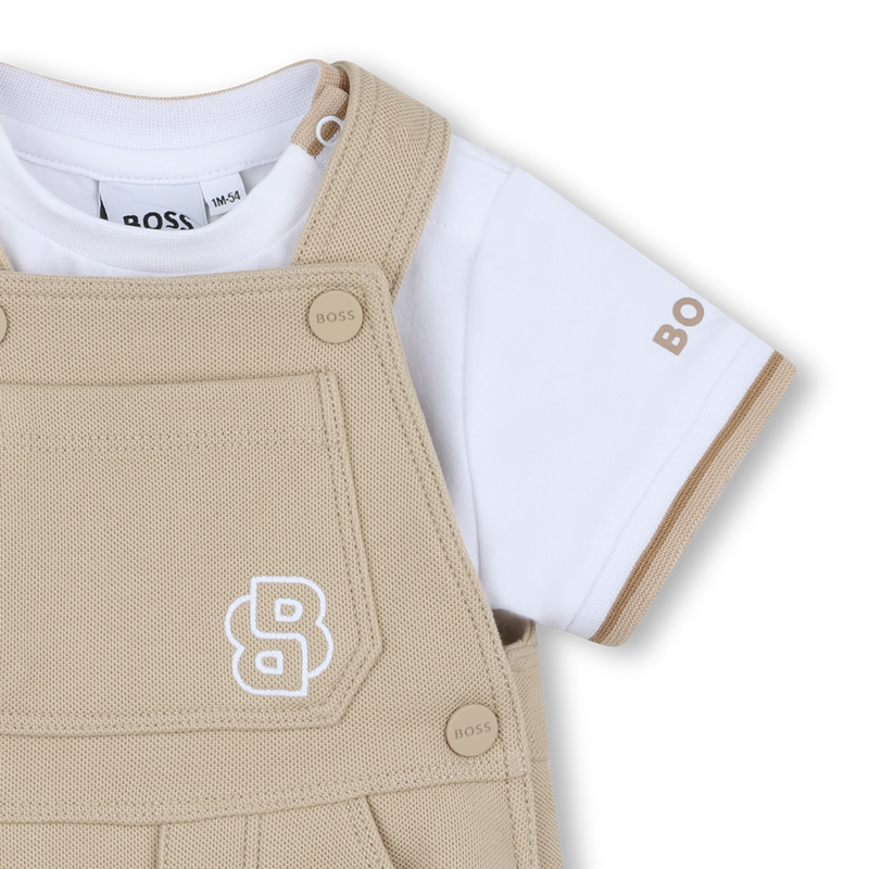 Korte tuinbroek en T-shirt BOSS 
                        BOY