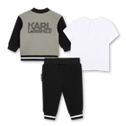 Joggingoutfit KARL LAGERFELD KIDS 
                    JONGEN