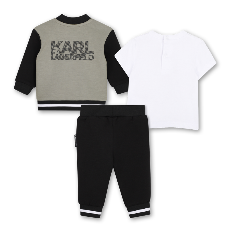 Joggingoutfit KARL LAGERFELD KIDS 
                        JONGEN