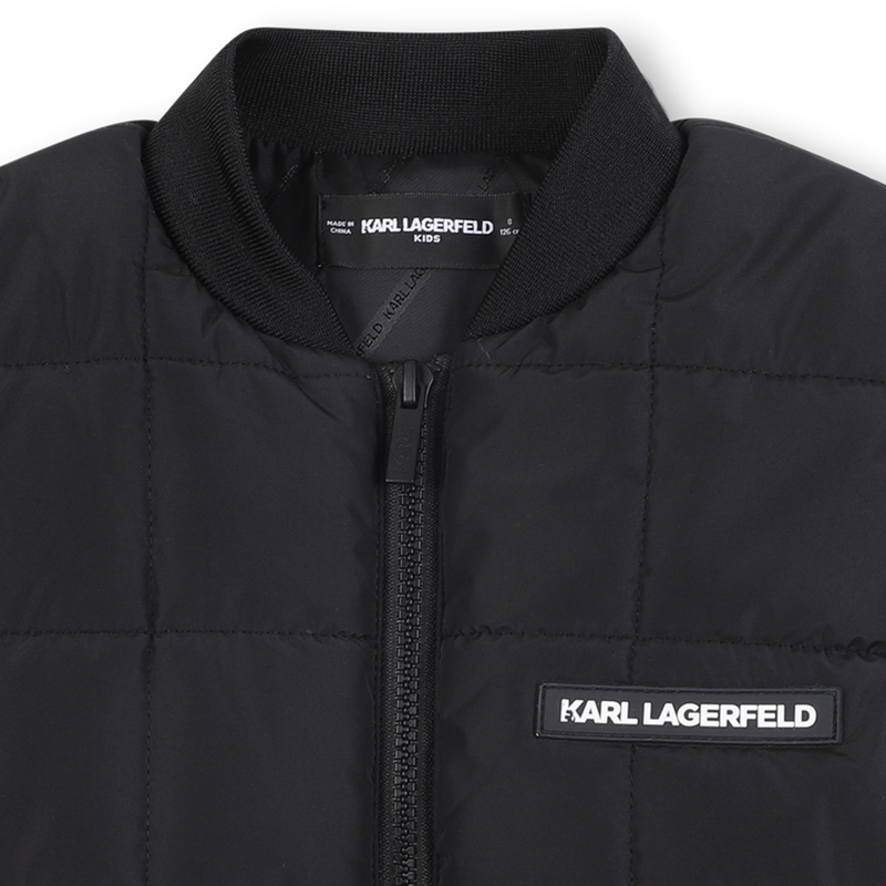 Mouwloos donsjack KARL LAGERFELD KIDS 
                        BOY