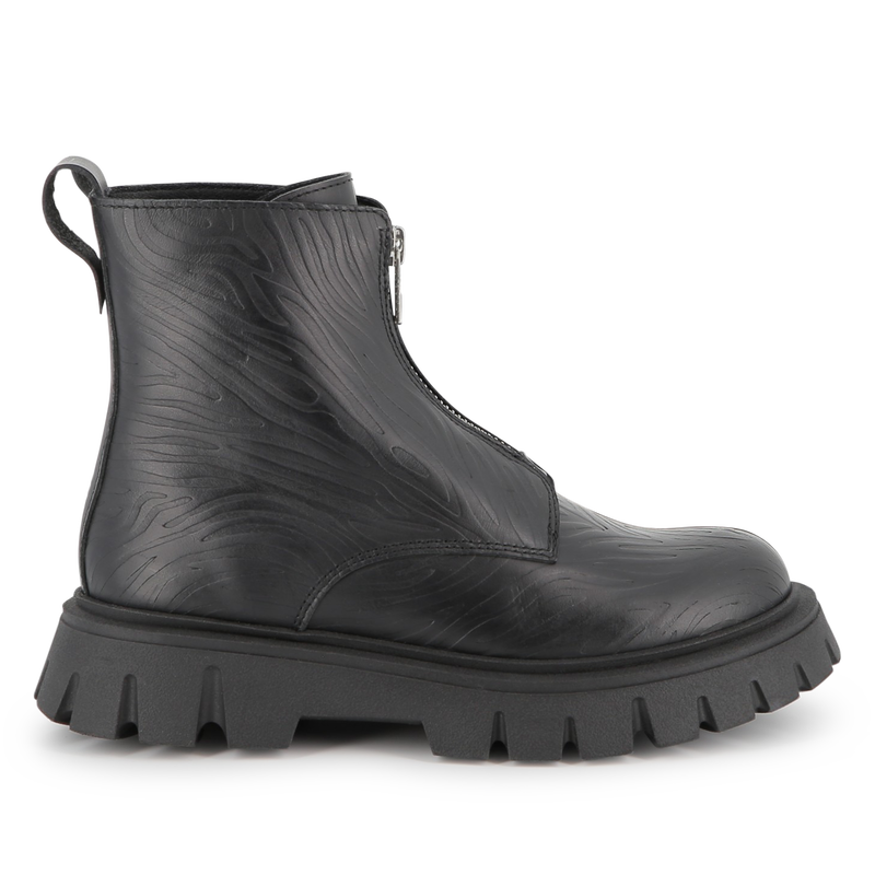 Rundlederen enkellaarsjes MARC JACOBS 
                        GIRL