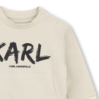 Sweat- en broekset KARL LAGERFELD KIDS 
                    JONGEN