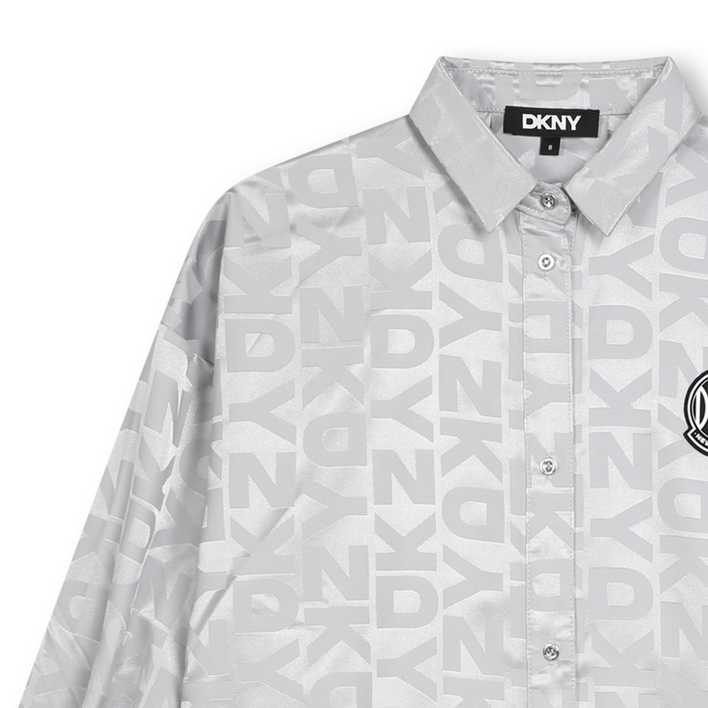 Jurk met lange mouwen DKNY 
                        GIRL