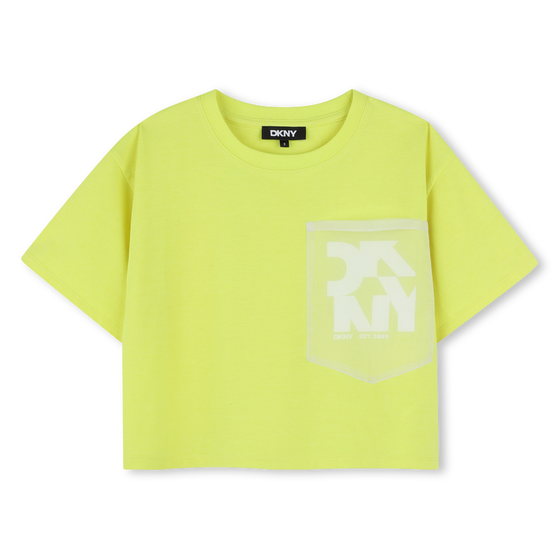 Ruim T-shirt korte mouwen DKNY 
                        MEISJE