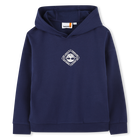 Sweatshirt met capuchon, MIDDELEEUWS BLAUW, hi-res