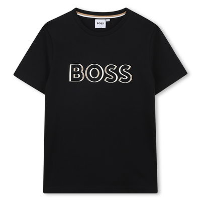 Katoenen T-shirt korte mouwen BOSS BOY