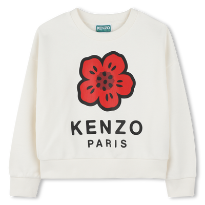 Fleece sweater KENZO KIDS GIRL