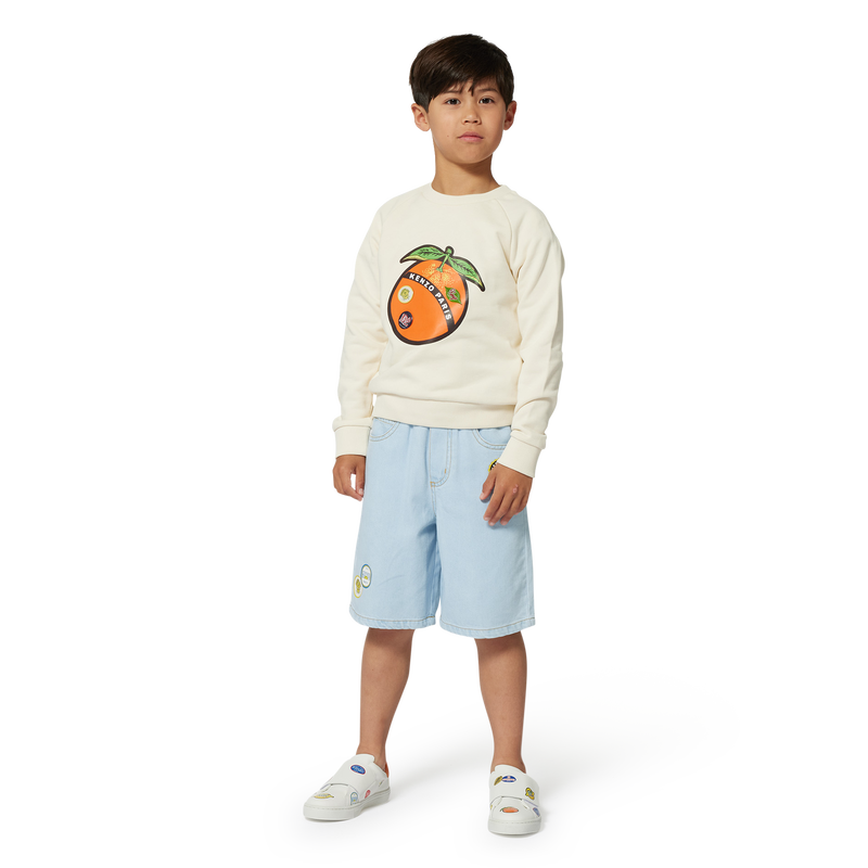 Bermuda met borduursels KENZO KIDS 
                        BOY
