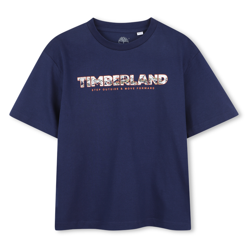 Breed T-shirt van katoen TIMBERLAND 
                        BOY