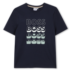 T-shirt met korte mouwen BOSS 
                    JONGEN