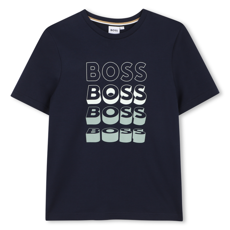 T-shirt met korte mouwen BOSS 
                        JONGEN