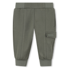 Broek met elastische taille, LINDE, hi-res