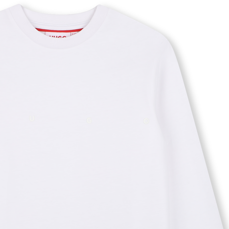 T-shirt met lange mouwen HUGO 
                        BOY