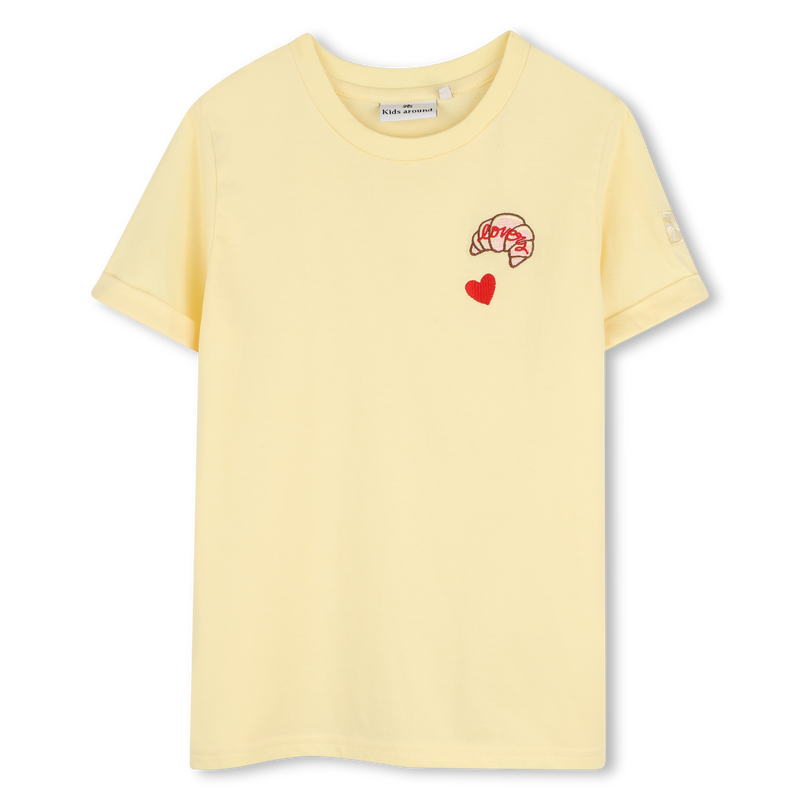 T-shirt met korte mouwen KIDS AROUND 
                        GIRL