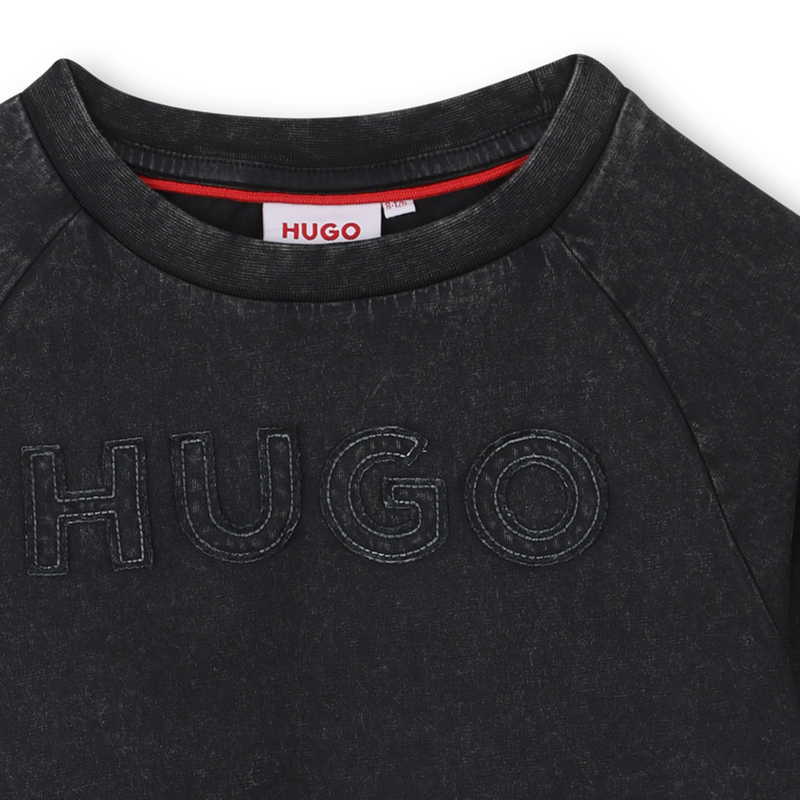 T-shirt met korte mouwen HUGO 
                        MEISJE
