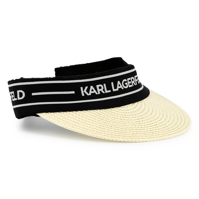 Zonneklep met elastiek KARL LAGERFELD KIDS 
                        GIRL
